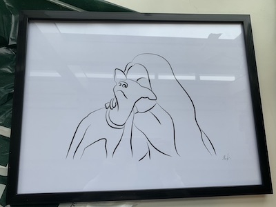 First ever Line Art drawing created by us