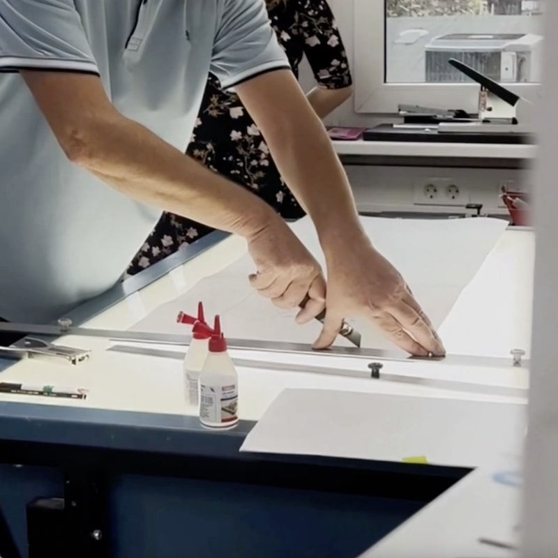GIF animation of personalized hoodie embroidery on SWF embroidery machine